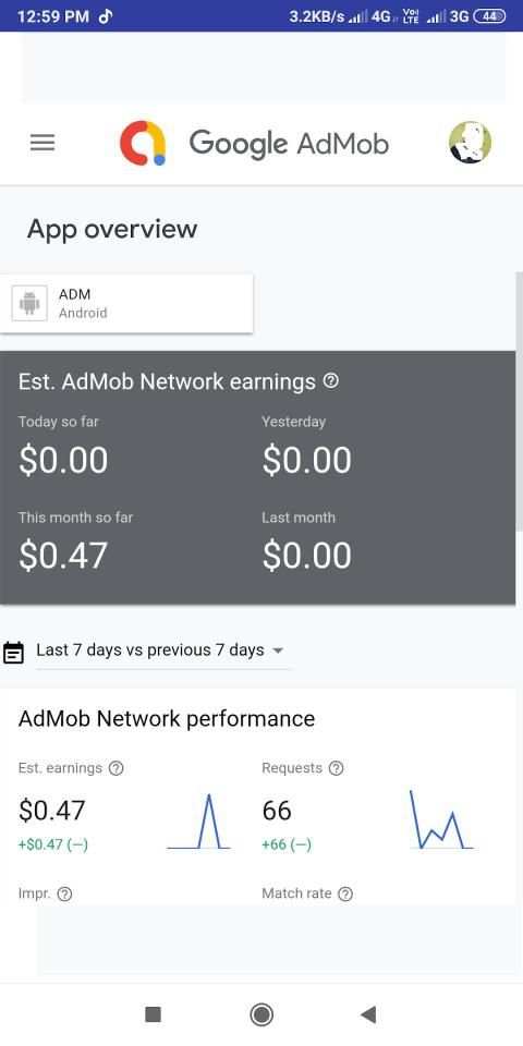 Admob screenshot 2