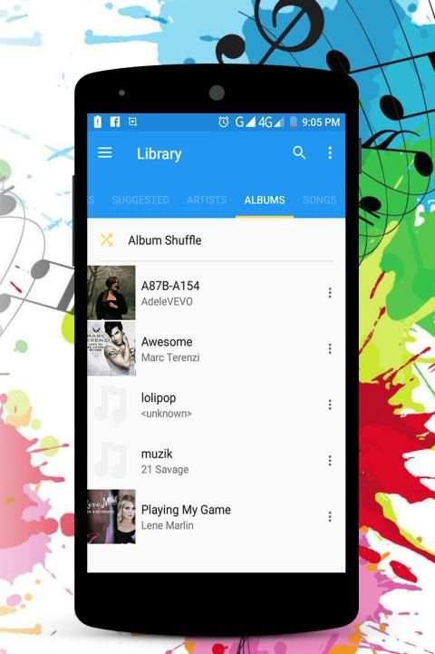 Winamp Music Player - MP3 Player, Audio Player स्क्रीनशॉट 5