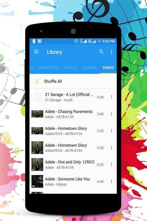 Winamp Music Player - MP3 Player, Audio Player स्क्रीनशॉट 2