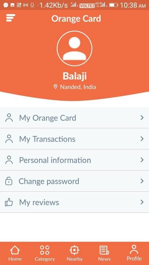 Orange Card screenshot 10