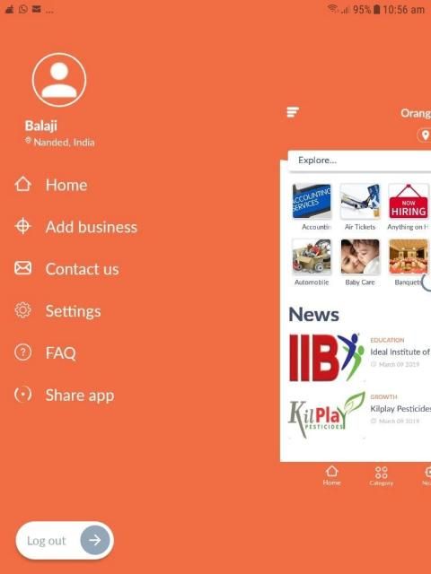 Orange Card screenshot 3
