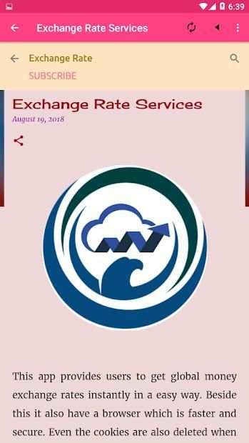 Live Money Exchange Rates स्क्रीनशॉट 7