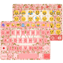 ikon Love Flower Emoji Keyboard