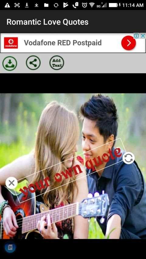 Romantic Love Quotes & Images screenshot 2