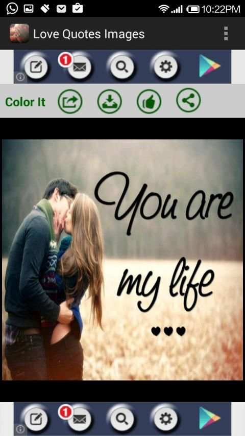 Romantic Love Quotes & Images स्क्रीनशॉट 5