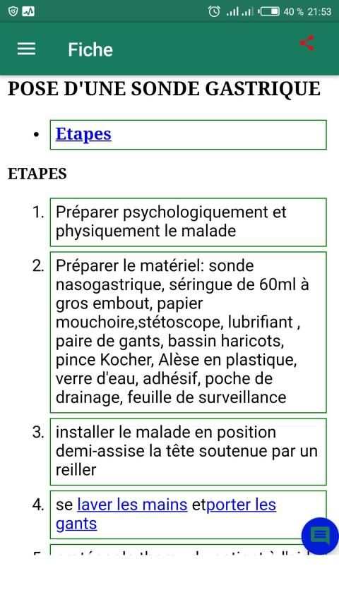 Soins infirmiers screenshot 5