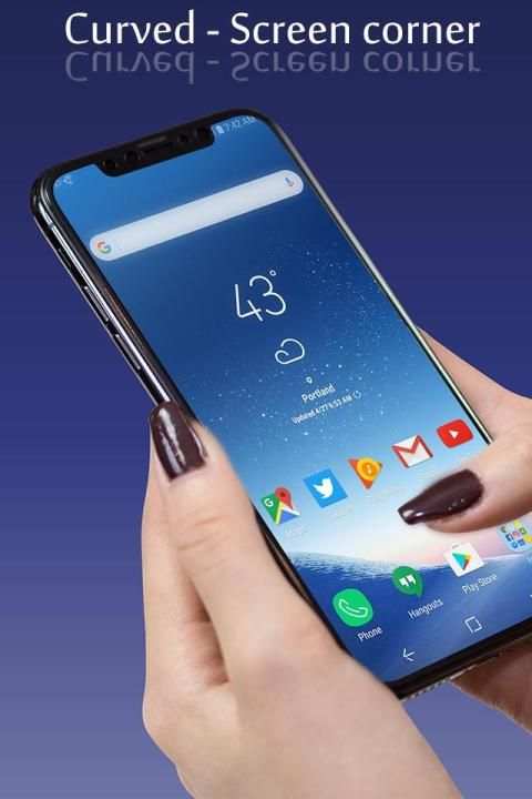 Curved Screen Edge - Rounded Screen Corner screenshot 3