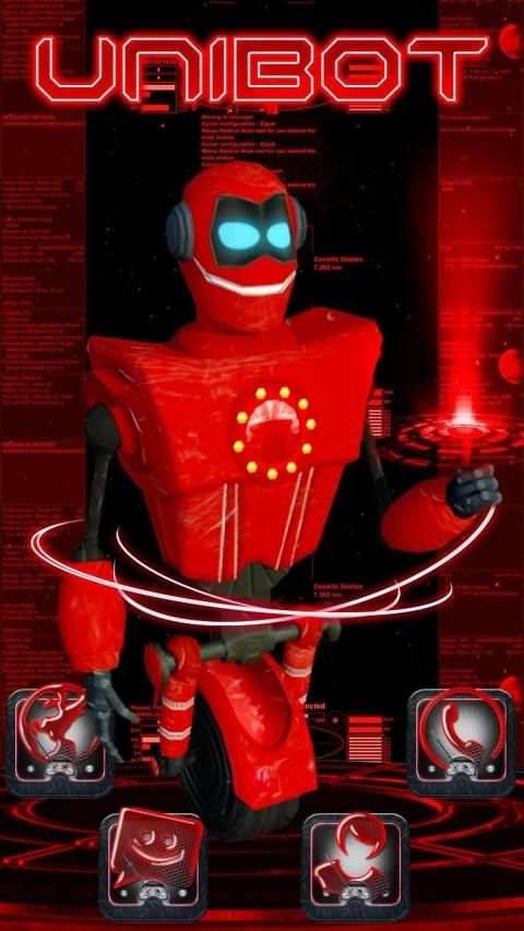 3D AI Robotics Launcher Theme screenshot 7