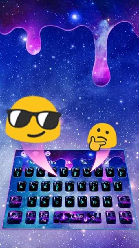 Starry Sky Keyboard स्क्रीनशॉट 1