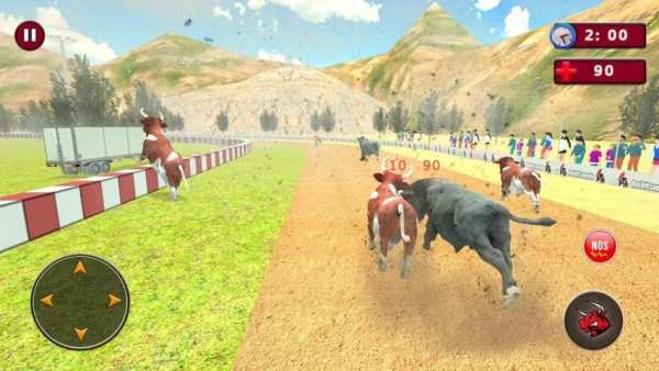 Angry Bull Racing Attack स्क्रीनशॉट 2