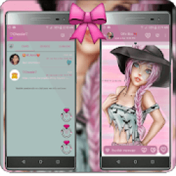 GB WA Pink Transparan App icon