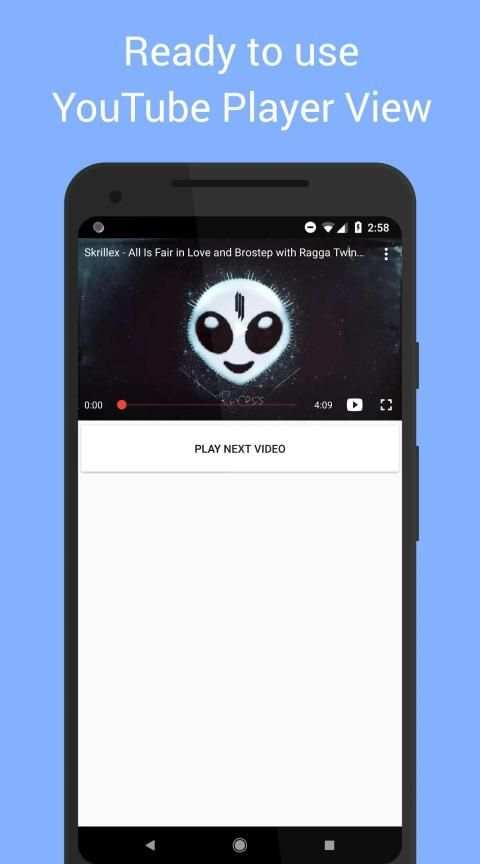 android-youtube-player library for YouTube स्क्रीनशॉट 3