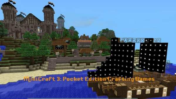 MiniCraft 3: Pocket Edition Crafting Games screenshot 1