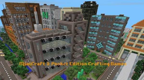 MiniCraft 3: Pocket Edition Crafting Games screenshot 2