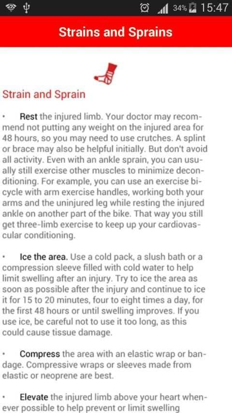 First Aid Emergency screenshot 2