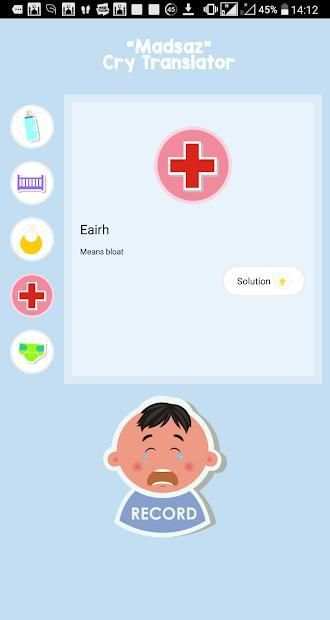 Madsaz Baby Cry Translator (PenerjemahTangis Bayi) screenshot 2