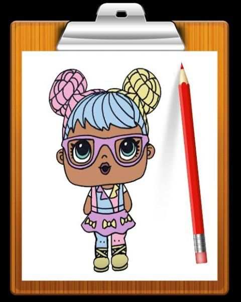 How To Draw Lol Surprise Dolls скриншот 6