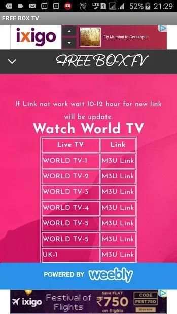 FREE BOX TV screenshot 2