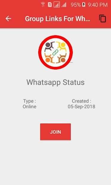 Unlimited Group Links for Whatsapp 2019 screenshot 5