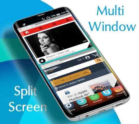 Multi Window Split Screen Launcher screenshot 1