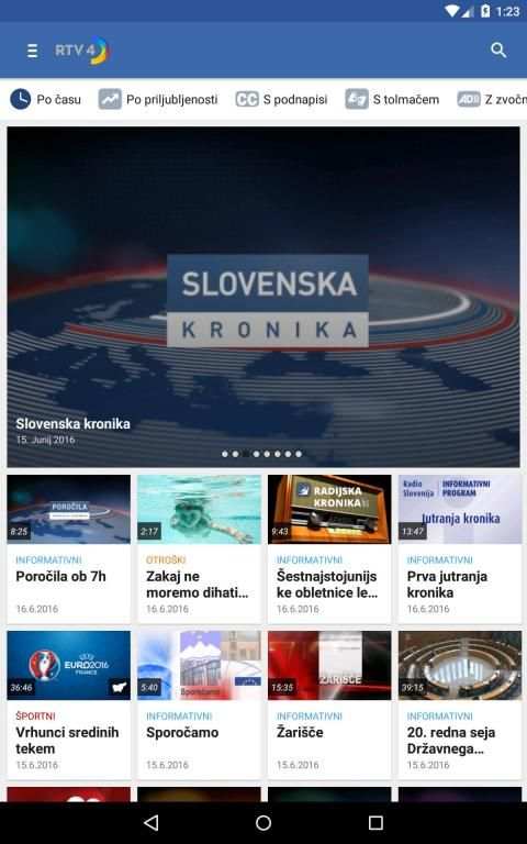 RTV Slovenija – RTV 4D screenshot 4