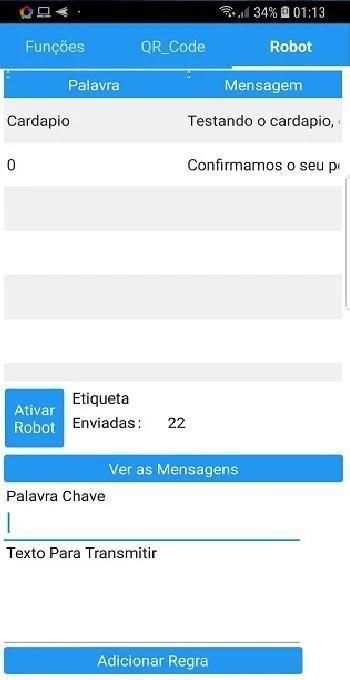 Projeto API WhatsAPP Bot de Atendimento screenshot 2