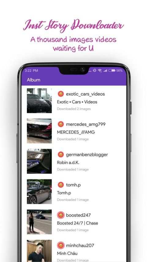 InstStory Downloader - Save & Repost for Instagram screenshot 1