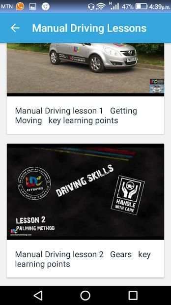 Driving Lessons App स्क्रीनशॉट 4