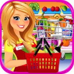Supermarket Grocery Store Girl - Cashier Games