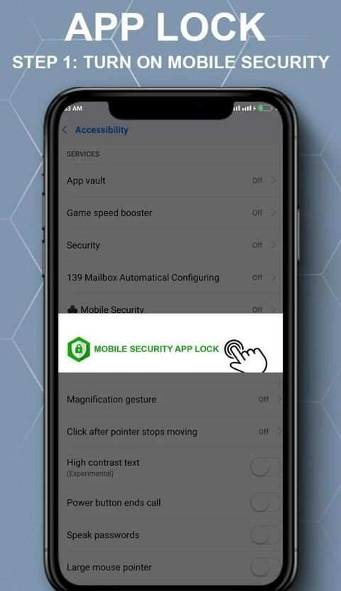 Mobile antivirus - App lock, security app 4 تصوير الشاشة