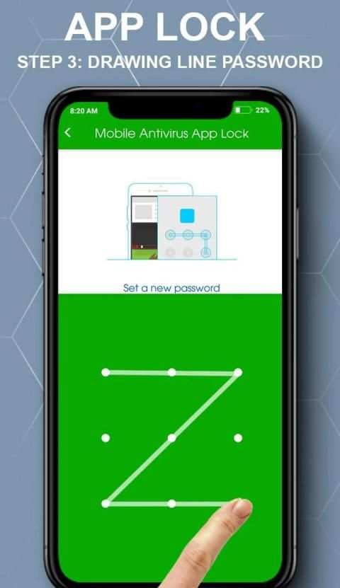 Mobile antivirus - App lock, security app 2 تصوير الشاشة