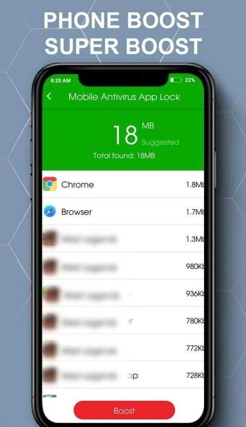 Mobile antivirus - App lock, security app 5 تصوير الشاشة