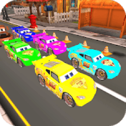 ikon Mcqueen Car Racing