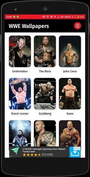 WWE Wallpapers स्क्रीनशॉट 8