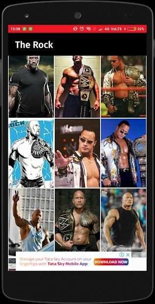 WWE Wallpapers स्क्रीनशॉट 7