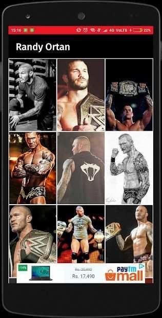 WWE Wallpapers स्क्रीनशॉट 1