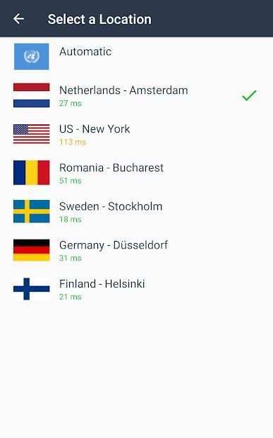 TunSafe VPN screenshot 2