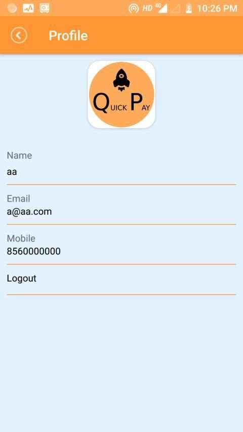 Quick Pay स्क्रीनशॉट 2