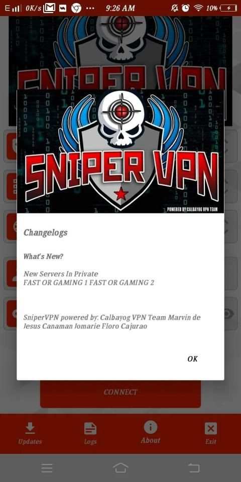 Sniper VPN screenshot 1