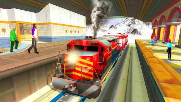Train Simulator Racing Train Driving Game screenshot 9