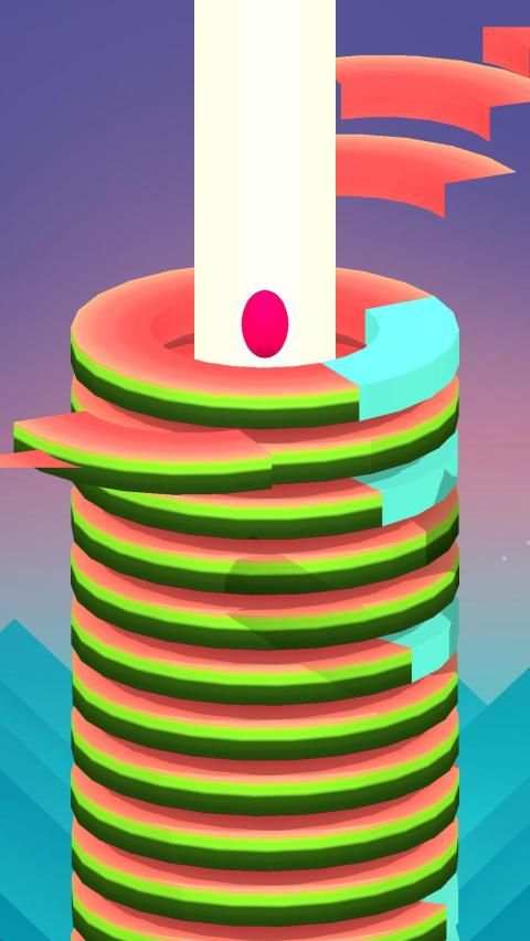 Stack Tower Crush: 3D Ball Jump screenshot 5