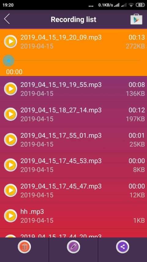 Clean Voice Recorder Pro 2019 screenshot 4