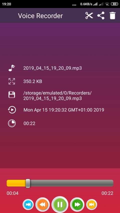 Clean Voice Recorder Pro 2019 screenshot 3