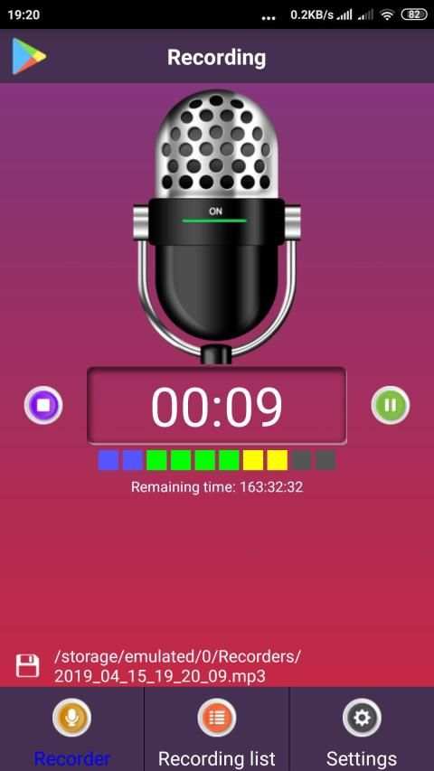 Clean Voice Recorder Pro 2019 screenshot 5