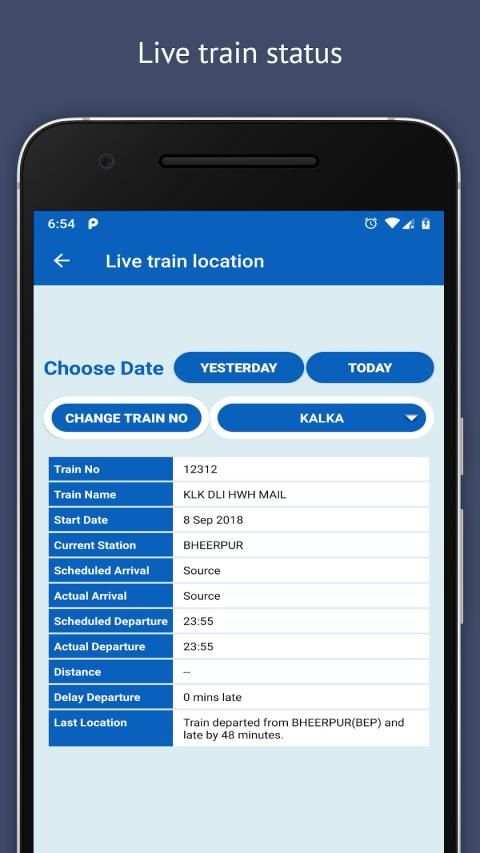 Find my train -Indian Railway Live train PNR screenshot 7