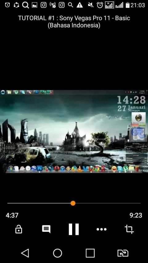 Tutorial Edit Video Sony Vegas Pro screenshot 2