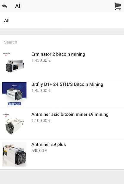 Bitcoin shop screenshot 3