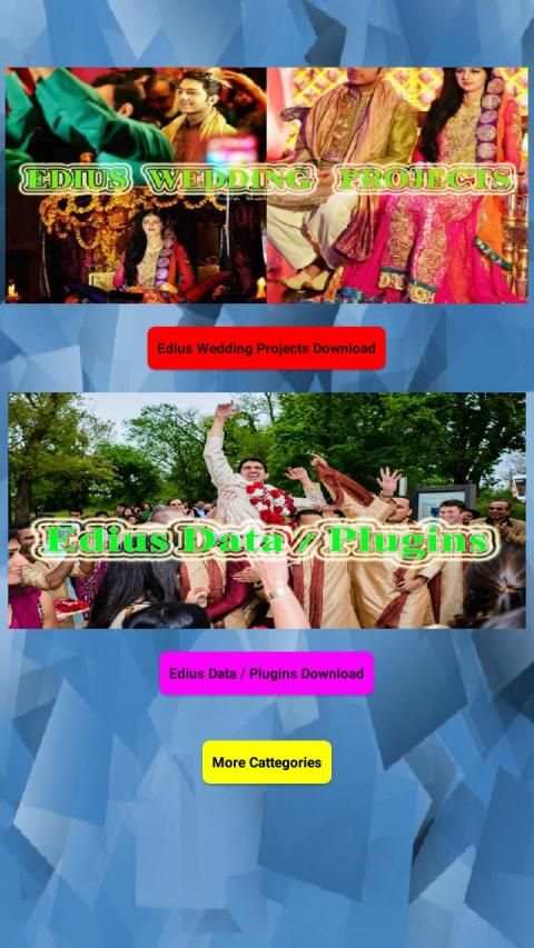 Edius Wedding Projects + Data Free Download स्क्रीनशॉट 1
