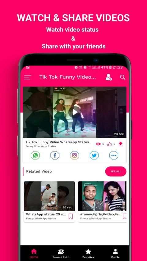 VidStatus - Share Video Status, Whatsapp Status screenshot 6