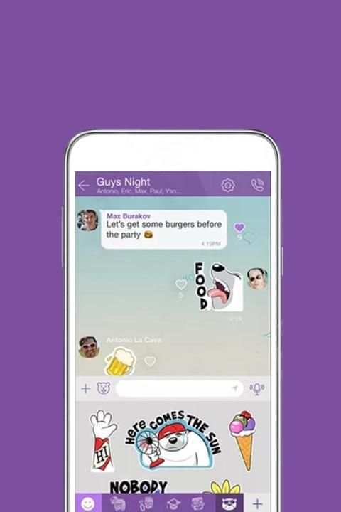 Free Video Messenger & Calling Stickers screenshot 1